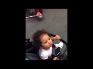 Scary Halloween Mask Is No Match for This Super-Cool Kid