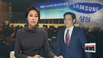 Samsung shareholders approve nomination of heir apparent as board member