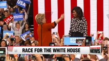 U.S. election 2016: Michelle Obama offers support to Clinton in North Carolina