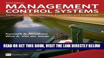 [Free Read] Management Control Systems: Performance Measurement, Evaluation and Incentives (3rd