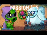 Plants vs. Zombies Heroes - Plants Mission 1: Impfinity's Wild Ride 1-4 [4K 60FPS]