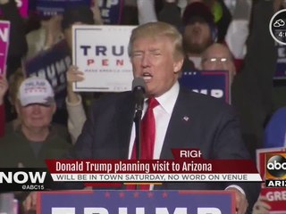 Donald Trump to visit Arizona (again) this Saturday