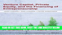 [Free Read] Venture Capital, Private Equity, and the Financing of Entrepreneurship Full Online