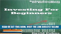 [Free Read] Investing For Beginners (Introduction to Investing) Full Online