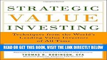 [Free Read] Strategic Value Investing: Practical Techniques of Leading Value Investors Free Online