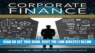 [Free Read] Corporate Finance, Third Canadian Edition (3rd Edition) Full Online