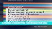 Ebook Complaint Management and Channel Choice: An Analysis of Customer Perceptions (SpringerBriefs