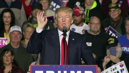 Trump insiste en que ganará las elecciones en EEUU