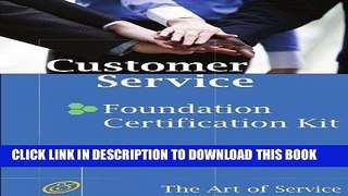Ebook Customer Service Foundation Level Full Certification Kit - Complete Skills, Training, and