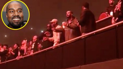 Drake Dances To Kanye West At His Saint Pablo Concert