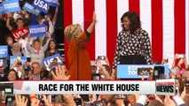 U.S. election 2016: Michelle Obama offers support to Clinton in North Carolina