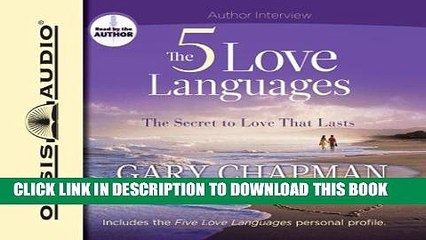 Best Seller The Five Love Languages: The Secret to Love That Lasts Free Read