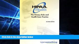 Must Have  HIPAA Health: The Privacy Rule and Health Care Practice (CD-ROM version) (2nd Edition)