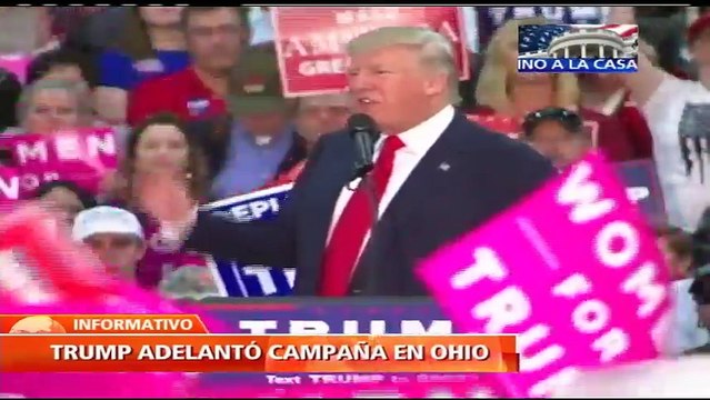 Avanza carrera presidencial: Hillary Clinton hizo campaña con Michelle Obama y Donald Trump califica de manipulada la elección