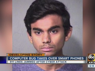 Man arrested for creating program that jammed 911 lines