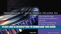 Ebook Windows 7 and Vista Guide to Scripting, Automation, and Command Line Tools Free Read