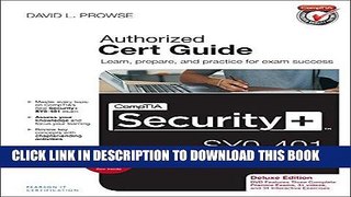 Ebook CompTIA Security+ SY0-401 Cert Guide, Deluxe Edition (3rd Edition) Free Read