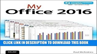 Best Seller My Office 2016 (includes Content Update Program) Free Read