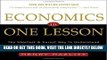 Ebook Economics in One Lesson: The Shortest and Surest Way to Understand Basic Economics Free Read