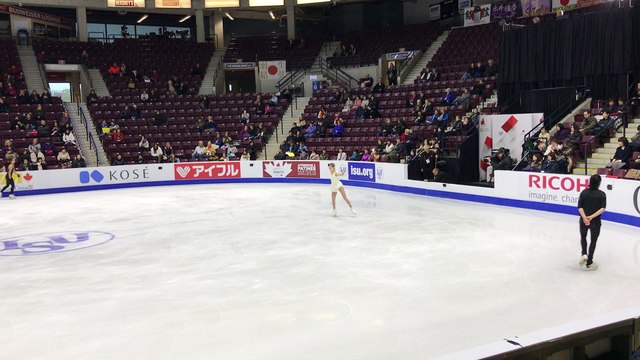 2016-10-27 Skate Canada International - Satoko Miyahara FS Practice