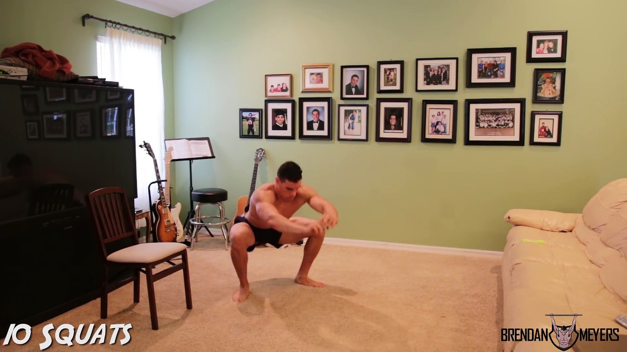 Best HOME Leg Workout - NO Equipment Needed - BODYWEIGHT ONLY