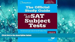 Popular Book The Official Study Guide for All SAT Subject Tests
