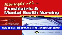 Read Now Straight A s in Psychiatric and Mental Health Nursing PDF Book