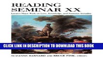 Best Seller Reading Seminar XX: Lacan s Major Work on Love, Knowledge, and Feminine Sexuality Free