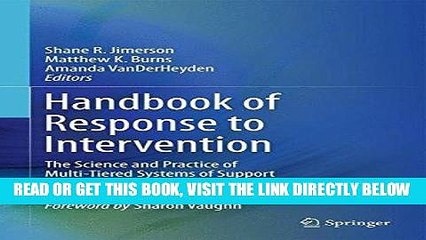 [BOOK] PDF Handbook of Response to Intervention: The Science and Practice of Multi-Tiered Systems