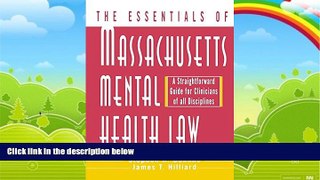 Books to Read  The Essentials of Massachusetts Mental Health Law: A Straightforward Guide for