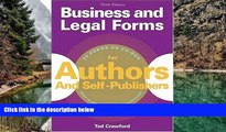 Big Deals  Business and Legal Forms for Authors and Self Publishers (Business   Legal Forms for