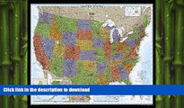 FAVORIT BOOK United States Decorator [Laminated] (National Geographic Reference Map) PREMIUM BOOK