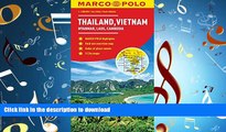 READ THE NEW BOOK Thailand, Vietnam, Laos,   Cambodia Marco Polo Map (Marco Polo Maps) READ EBOOK