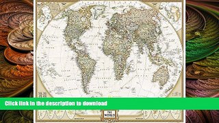 PDF ONLINE World Executive Political Wall Map (Enlarged Size   Tubed World Map) READ PDF BOOKS