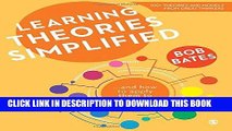 [BOOK] PDF Learning Theories Simplified: ...and how to apply them to teaching Collection BEST SELLER