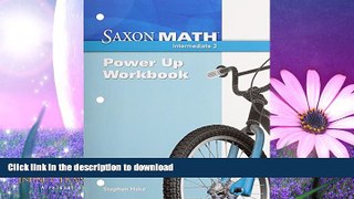 READ BOOK  Saxon Math Power-Up Workbook: Intermediate 3  PDF ONLINE