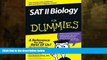 Online eBook SAT II Biology For Dummies