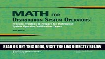 Read Now Math for Distribution System Operators: Practice Problems to Prepare for Distribution