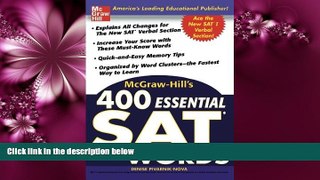 Popular Book McGraw-Hill s 400 Essential SAT Words