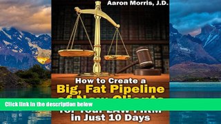 Books to Read  How to Create a Big, Fat Pipeline of New Clients for Your Law Firm in Just 10 Days