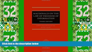 Big Deals  The Law of Freedom of Information  Full Read Best Seller