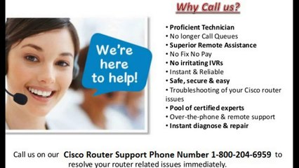 Cisco Router Support Phone Number (800)(204)(6959)