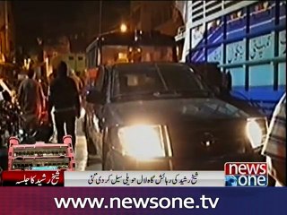 Lal Haveli sealed with containers