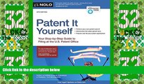 Must Have PDF  Patent It Yourself: Your Step-by-Step Guide to Filing at the U.S. Patent Office