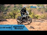 Royal Enfield Himalayan 0-100 km/hr & Top Speed | MotorBeam