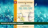 FAVORIT BOOK Camino de Santiago Maps - Mapas - Mappe - Mapy - Karten - Cartes: St. Jean Pied de