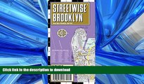 FAVORIT BOOK Streetwise Brooklyn Map - Laminated City Center Street Map of Brooklyn, New York -