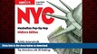 FAVORIT BOOK Pop-Up NYC Map by VanDam - City Street Map of New York City, New York - Laminated