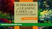 Big Deals  Summaries of Leading Cases on the Constitution (Essential Supreme Court Decisions: