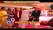 Lara Trump celebrates Deepavali at Virginia Hindu temple - USA - TV9